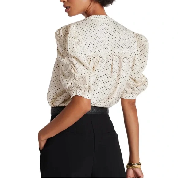 Bishop + Young Rachel Ruched Sleeve Blouse - Picture 2 of 3